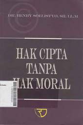 Hak Cipta Tanpa Hak Moral