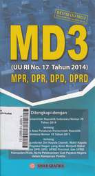 Undang-Undang Majelis Permusyawaratan Rakyat, Dewan Perwakilan Rakyat, Dewan Perwakilan Daerah, Dan Dewan Perwakilan Rakyat Daerah (UU MD3) (UU RI No. 17 Tahun 2014)