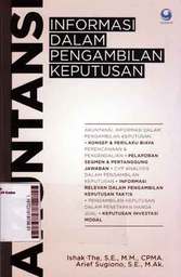 Akuntansi Informasi Dalam Pengambilan Keputusan