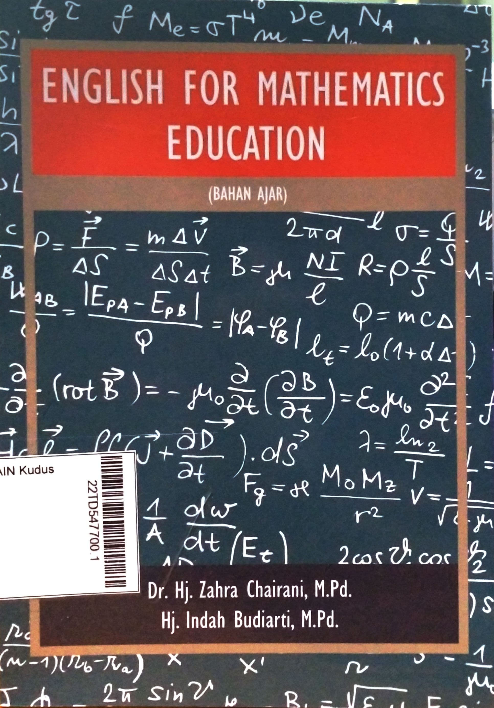 English For Mathematics Education (Bahan Ajar)